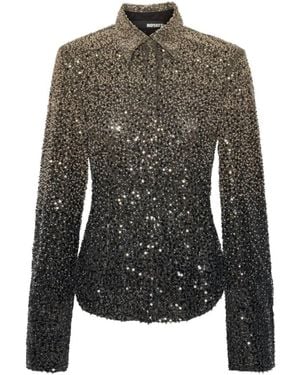 ROTATE BIRGER CHRISTENSEN Shirt With Sequins - Black