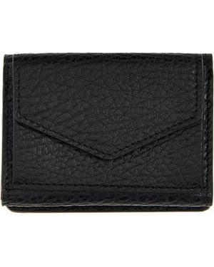 Maison Margiela Geldbörse 'Stitching' - Schwarz