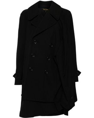 Comme des Garçons Traje de manga asimétrica - Negro