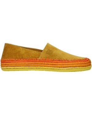 Loewe Slip On Rio Suede - Brown