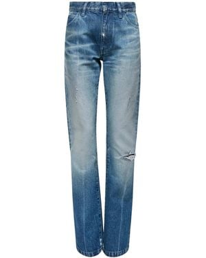MM6 by Maison Margiela Trousers 5 Pockets - Blue