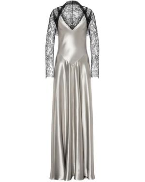 Alberta Ferretti Gray - Weiß
