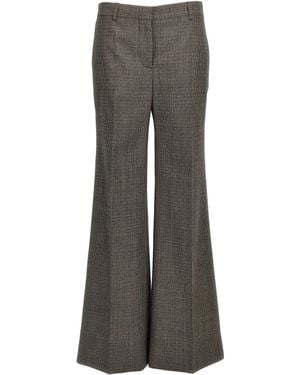 Stella McCartney Houndstooth Foot Hosen - Grau