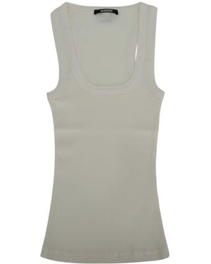 Jacquemus Le Debardeur Gros Grain - Gray