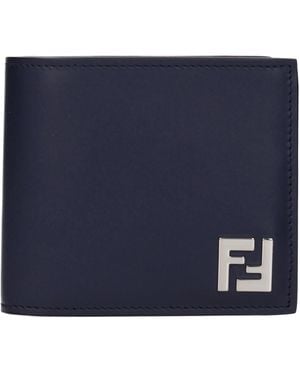 Fendi Wallet/Night Leather - Blue