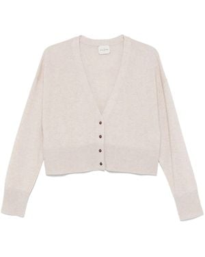LeKasha Short Cardigan - White