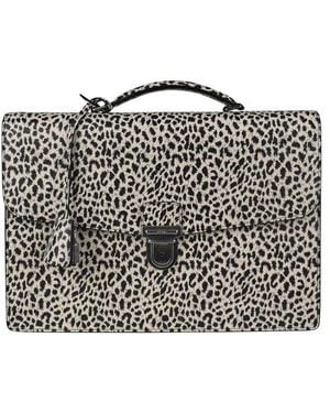 Celine Satchel Bag - Grey