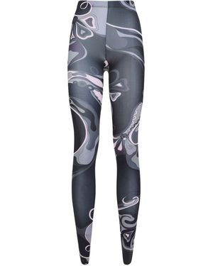 PUCCI Printed Tights - Blue