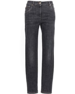 Brunello Cucinelli Skinny Jeans - Blau