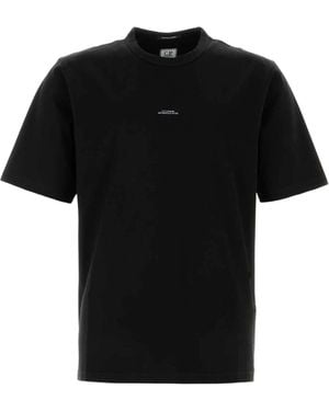 C.P. Company T Shirts Short Sleeve - Black
