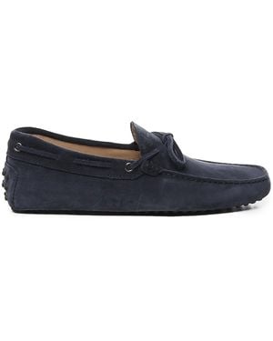 Tod's Tod 's Gommino Galassia Suede Loafers - Blauw