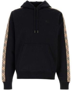 Burberry Cotton Sweatshirt - Blue