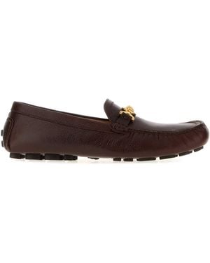 Versace Drivers Calf Leather - Brown