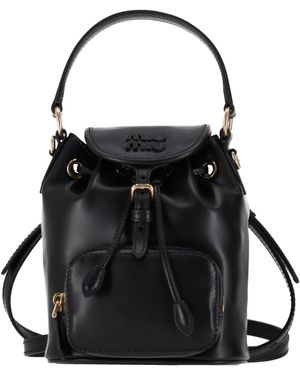 Miu Miu Borse Softy - Negro