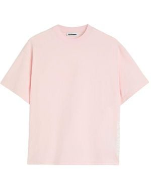 Jil Sander Logo-Print T-Shirt - Pink