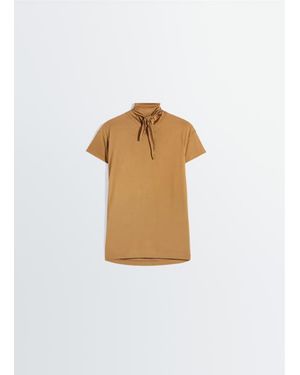 Lemaire Foulard-top Met Korte Mouwen - Wit