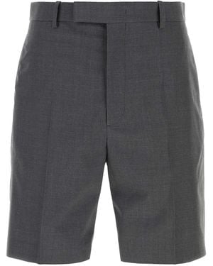 Jil Sander Solid Shorts - Grey