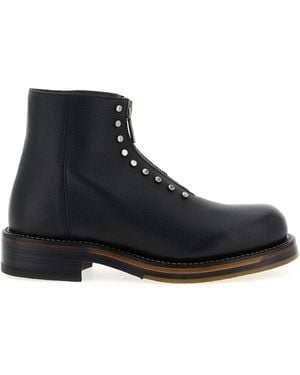 McQueen 'Maker' Ankle Boots - Black