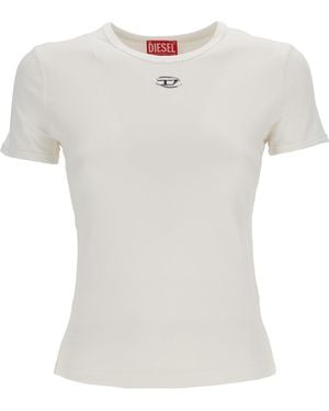 DIESEL T Uncutieslong Od Maglietta - White