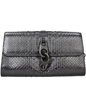 Tom Ford Python Leather/ Clutch - Grey