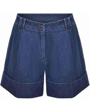 Fay Denim Shorts - Blauw