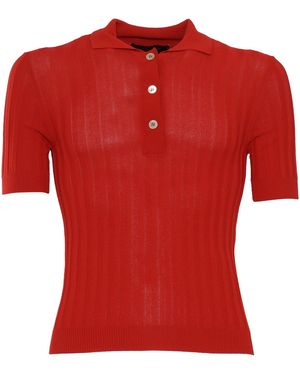 PHI FDL Polo Crop Mc Is Not Included - Red