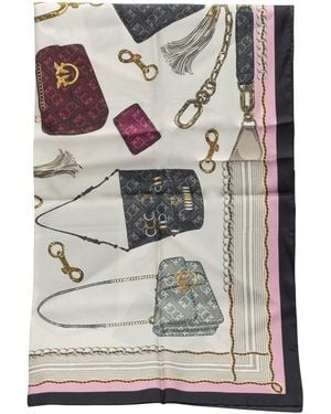 Pinko Scarves & Silk Scarves - Gray