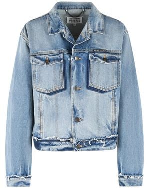 Maison Margiela Light Cotton Jacket - Blue