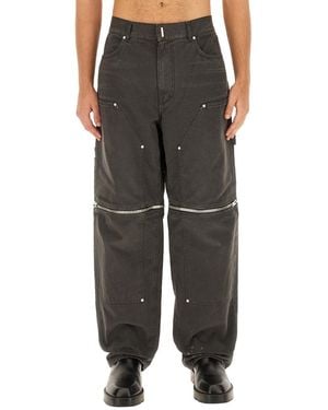 Givenchy Zip-Detail Jeans - Black