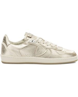 Philippe Model Leather Rubber Sneakers - White