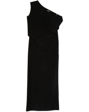 Norma Kamali Side Slit Long Dress - Black
