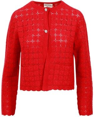 Semicouture Jumpers - Red