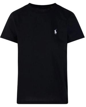 Ralph Lauren Gebreid T-shirt - Zwart