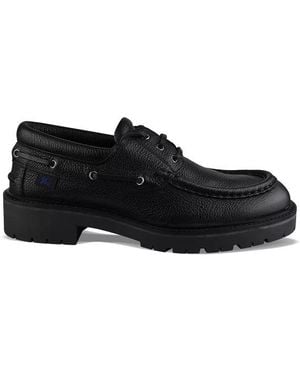 Burberry Raft Boat Shoes - Black