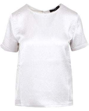 Weekend by Maxmara T-shirts et polos Gray - Blanc