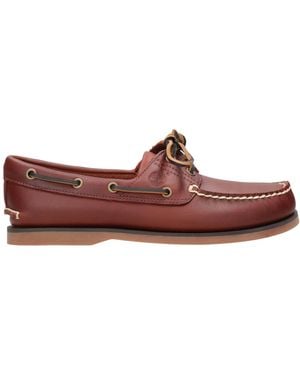 Timberland Flat Shoes - Red