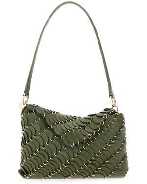 Rabanne Bolso de cuero . - Verde