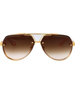 Maybach Aviator Sunglasses The King I G Ho Z33 - Brown