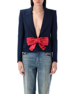 Valentino Garavani Bow Jacket - Blue
