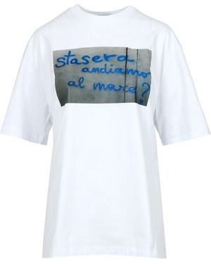 MSGM T Shirts And Polos - Blue