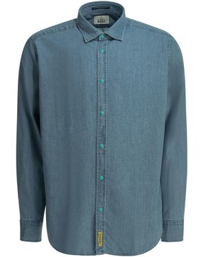 B.D. Baggies Freizeithemd "Kim". - Blau