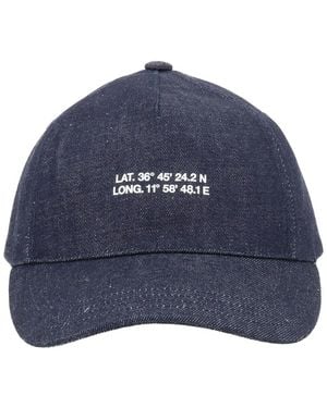 A.P.C. Logo Baseball Hat - Blue