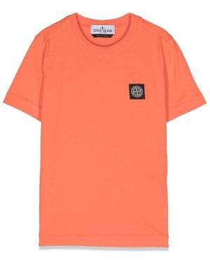 Stone Island T Shirt - Orange