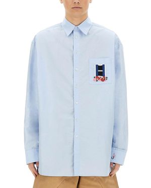 JW Anderson Window" Shirt - Blue