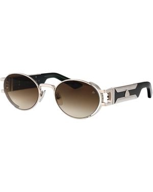 Maybach Round Sunglasses The Drive I Pa Abk Z62 - Brown