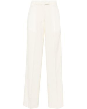 Officine Generale Nastia Trousers Itl Virgin Wool - White