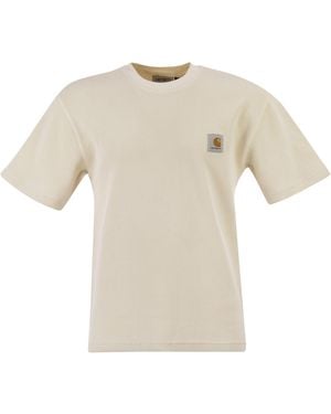 Carhartt T-Shirt With Square Label - White