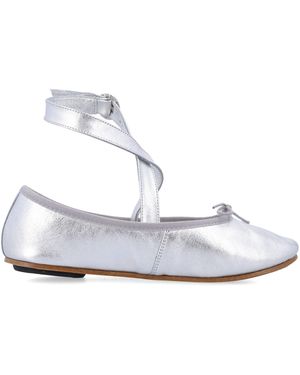 Repetto Sophia Belt Ballerinas - Weiß