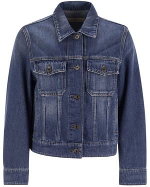 Weekend by Maxmara Caduca Denim Giacca - Blu