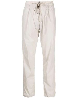 Herno Straight Pants - Natural